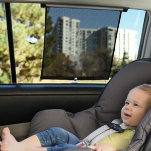 Travel Roller Shades for Cars, Trucks, Vans, SUVs, Sun Protection for Baby 