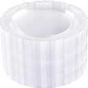 DaYammi 60PCS Clear Plastic Plates, Heavy Duty Clear Disposable Plates Premium 10inch Dinner Plates Hard Plastic Plates Disposable for Party Wedding Bridal Shower