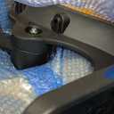 Hbada Office Chair Ergonomic Desk Chair, Office Chairs with PU Silent Wheels, Breathable Mesh Computer Chair with Adjustable Lumbar Support, Flip-up Armrests, Tilt Function, Black