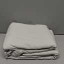 Bedsure 100% Washed Cotton Duvet Cover King Size - Ivory Minimalist Cotton Duvet Cover Linen Like for All Seasons - GentleSoft™ Plain Simple Bedding, 3 Pieces (Ivory, King, 104"x90")