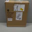 K&H Pet Products Thermo-Kitty Bed Heated Cat Beds for Indoor Cats & Dogs, Calming Warming Pillow Pet Bed, Machine Washable, Removable Heater, Safety Listed - Small 16" Round Mocha/Tan