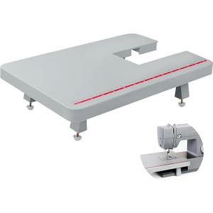 Sewing Machine Extension Table For Singer Brand 4411,4423, 4432,4452,5511,5523,Heavy Duty Sewing Machines(Gray)