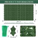 Colingmill 60 x 280 Inch Large Artificial Ivy Privacy Fence Screen, Full Coverage, UV-Anti Ivy Vine Leaves Hedge Fence with Mesh Backing, Wind Protection for Indoor Outdoor, Garden, Balcony, Patio