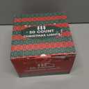 C9 LED Christmas Lights Outdoor,33 Feet 50 LED 8 Lighting Modes Waterproof Connectable Christmas String Lights for Outside Roofline Patio Home Xmas Decorations (Cool White)