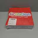 96Pcs Christmas OMG Party Supplies Funny Xmas Movie Party Plates and Napkins Disposable Santa OMG Tableware Set for Christmas Baby Shower Decorations Serves 24