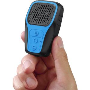 INGA Wearable Bluetooth Speaker, IP67 Waterproof Clip-on Mini Portable Speakers, Wireless Clip Speaker with Built-in Mic, Hands-Free Music and Calls for Work/Riding/Golf/Outdoor(Blue)