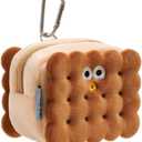 Biscuit shaped dog poop dispenser portable 30 thick leak proof dog waste bags poop bag holder cute