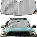 Pigenius Windshield Sun Shade for Toyota Tacoma 2024-2026 Without Factory Dashcam, Front Window Sunshade - AstraGuard