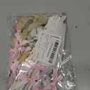 BESTOYARD 10Pcs Balloon Cake Toppers, Confetti Mini Balloons on a Stick for Birthday Party Decorations, Christmas Party, Baby Shower, Engagement Bridal, Homemade Baking Decor, Photography Props