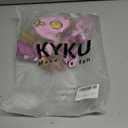 KYKU 80s Costume 90s Clothes Hawaiian Shirt for Men Button Down Shirts Short Sleeve Retro Disco Outfits (Pink, S)