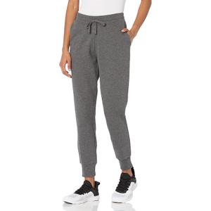 Amazon Essentials Women's Fleece Jogger Sweatpant (Available in Plus Size), Charcoal Heather, Small