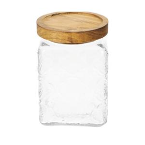 Glass Jar Lid Airtight Food Storage Container for Coffee Tea Flour and Snacks Vintage Style Kitchen Canister for Organization