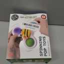 ALASOU 3PCS Pop Suction Cup Spinner Sensory Airplane Travel Toys for 1 Year Old Boy Girl Infant Toddlers|Novelty Spinning Tops 12 18 Months|1 2 Year Old Boy Birthday Gift|Baby Bath Toy Kids Ages 1-3