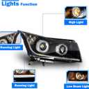 WOLFSTORM Headlight Assembly for 2011-2015 Chevy Cruze