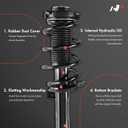 A-Premium Front Complete Struts Compatible with Volkswagen Tiguan 2009-2017, Tiguan Limited 2017-2018 - 2x Replacement Suspension Shock Absorber with Coil Spring Assembly