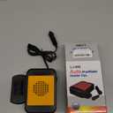 Car Heater,12V 200W Portable Car Heater Defroster, 2 in 1 Heating & Cooling Fast Heating Defrost Defogger with Plug in Cigarette Lighter, Window Defroster for Car, SUV, Jeeps, Trucks (red)