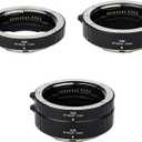 JJC RF Mount Auto Focus Macro Extension Tube Ring Set for Canon EOS R R1 R3 R5 Mark II R6 Mark III II R7 R8 R10 R50 RP R100 Mirrorless Camera & Canon RF Mount Lens for Macro Photography