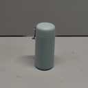 8 oz Water Bottles Made of 304 Stainless Steel, Small Water Bottles Double Wall Vacuum Insulation for Hot & Cold Drinks, Water Bottle Purse with Carry Handle - 100% Leakproof (Grayish Blue)