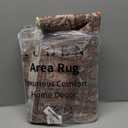 Kuden 3x5 Small Rug, Machine Washable, Non-Slip Backing, Vintage Style, Soft, Low Pile, Area Rugs for Entryway Kitchen Indoor Entrance