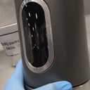 Zopeal 6 Pack Graphite Canisters Sets for Kitchen 50oz Stainless Steel Kitchen Canisters with Transparent Windows Flour Sugar Container Metal Jar Countertop Set for Coffee Tea Decorative