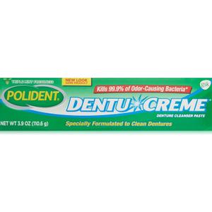 Polident Dentu Creme Denture Toothpaste, 3.9 oz
