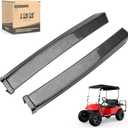 10L0L Golf Cart Front Driver & Passenger Side Guard Set - Replacement Parts Compatible with EZGO TXT 94-13 Golf Cart Models, Rugged and Durable, Stylish Carbon Fiber Color
