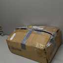 HOOBRO Over The Toilet Storage, 3-Tier Over Toilet Bathroom Organizer, Freestanding Above Toilet Shelf with Adjustable Feet, Space Saving, Easy Assembly, Rustic Brown and Black BF63TS01