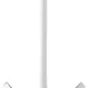 Clorox Toilet Plunger with Hideaway Caddy, Set of 2 for Bathroom Organization and Storage, Bathroom Accessories, Toilet Unclogger, with Holder, White
