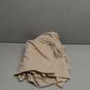 Biscaynebay Wrap Around Bed Skirts for Queen Beds 15" Drop, Light Camel Elastic Dust Ruffles with Adjustable Belts Silky Luxrious Fabric Machine Washable