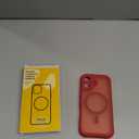 Thomo Magnetic for iPhone 17 Case, [Compatible with Magsafe] [Full Camera Protection] Translucent Matte Military Grade Shockproof with Anti-Fingerprint Phone Cover 2025, Red