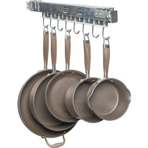 Pull Out Cabinet Pot & Pan Organizer, Holds A Complete Set Including Lids, USA Patented, Solid Steel with Soft Close Slide By Dr. Organizer