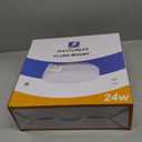 WATTCREEK LED Ceiling Light - 24W Flush Mount Ceiling Light - 12 inch 5 Color Temperatures Adjustable Round Ceiling Light Fixture for Hallway, Kitchen, Bathroom, Living Room by ETL (1 pack)