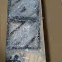 BAYKA Wall Shelves for Bedroom Decor, Floating Shelves for Living Room Kitchen Storage, Wall Mounted Rustic Shelves for Kids Books, Corner Shelf for Bathroom(Carbonized Brown,Set of 4) (16-inch Mixed)