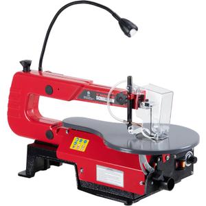 16-Inch Variable Speed Scroll Saw with Adjustable Tilt Table & LED Light, Scroll Saws for Woodworking, Perfect for Curved & Intricate Cuts