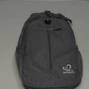WATERFLY Crossbody Sling Backpack Sling Bag Travel Hiking Chest Bag Daypack (Dark Gray)