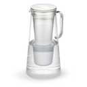 LifeStraw Home  Water Filter Pitcher, 10-Cup, BPA Free Designed for Everyday Protection Against Bacteria, parasites, microplastics, Lead, Mercury, PFAS, and a Variety of Chemicals (White)