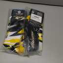2 x For Bare Feet Men's Shattered Camo Crew Sock NHL (Black)
