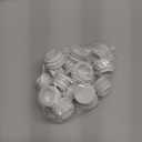 PATIKIL 1-1/8" Plastic Tubing End Caps, 20Pcs Round Hole Plug Insert for Round Iron Pipe Chair Leg Table Bookshelves Patio Furniture, White