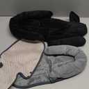 COOLBEBE Upgraded 3-in-1 Babybody Support for Newborn Infant Toddler - Extra Soft Car Seat Insert Cushion Pad, Perfect for Carseats, Strollers, Swings, Black