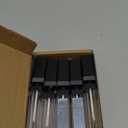 Healthcom 10 Pcs 7.5ml Plastic Square Clear Lip Gloss Tubes Vials with Mirror LED Light Lip Glaze Tube Bottles Refillable Makeup Lipstick Tube DIY Cosmetic Container Travel for Woman Girl(Silver)