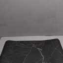 DEXI Bath Mat 16x24, Non Slip Quick Dry Rugs, Super Absorbent Ultra Thin Marble Bathmat, Washable Rubber Mats for Shower Floor, in Front of Bathtub, Sink, Bathroom Accessories Decor, Black