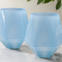 Wine2Go Diamond Silicone Wine Glasses 9oz 2-Pack