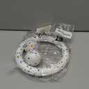 SYMHOBBY 3Pcs Indestructible Dogs Tennis Balls for Small Dog Chewers 1.97inch Durable Bouncy Floating Interactive Dog Toys for Small Dogs Dog Pull Ring