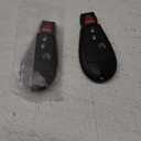 Replacement for Keyless Entry Remote Key Fob Shell Case Fit for 2013-2018 Dodge Ram 1500 2500 3500 (4-Button b) 2 Pcs