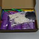 141 Pieces Hair Rollers Set Include 60 Plastic Hair Rollers (Multicolor,6 Size)