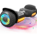 Gyroor Hoverboard New G13 All Terrain Hoverboard with LED Lights & 500W Motor, Self Balancing Off Road Hoverboards with Bluetooth for Kids ages 6-12 and Adults