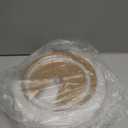 2 Pack Lazy Susan Organizer Turntable, Clear 9 Inch Rotating Organizer Tray for Cabinet Table Top, Round Non-Skid Refrigerator Lazy Susan, Kitchen Storage for Pantry Countertop Bathroom, Spice Rack