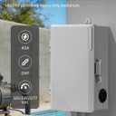 DEWENWILS Pool Pump Timer, Digital Timer Box, 2HP 40A 120-277 VAC, 7-Day 20 ON/Off Programmable Timer Switch for Water Heater, Pool Pump, SPA, Motor, ETL Listed Gray