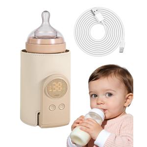Umimile Portable Bottle Warmer for Travel  Heats The Bottle DirectlyNo Pouring, Fast Heating Baby Bottle Warmer on The Go, 6 Temp Settings & Auto Keep-Warm,Fits 2.5-3.3in Bottles (6000mAh)