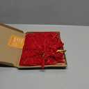 Brightown Red Velvet Ornaments Bows for Christmas Tree Ribbon - 30 Pcs Christmas Decorations Rustic Crafts Gift Bows, Door Garland Decor Home（5 x 7 Inch）